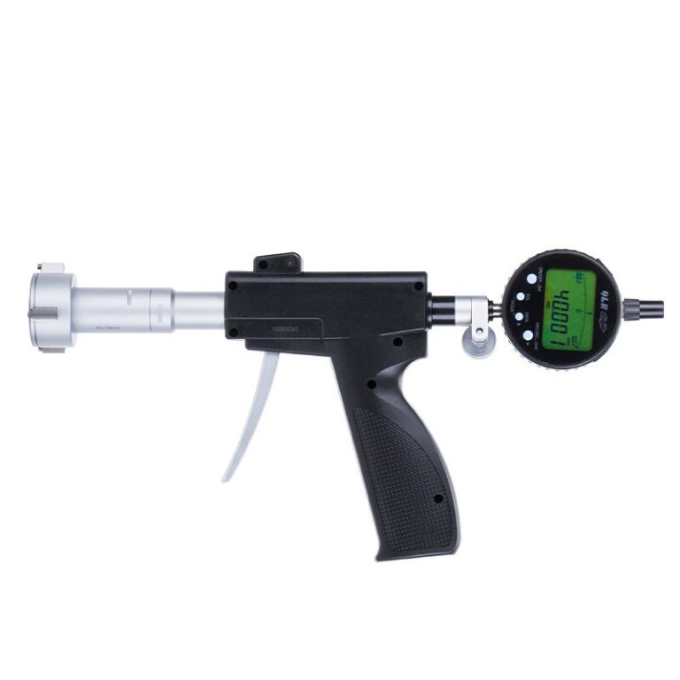 The principle of three-point inside diameter micrometer